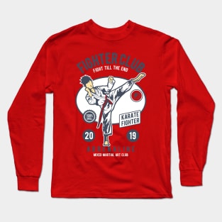 Karate Fighter Club Long Sleeve T-Shirt